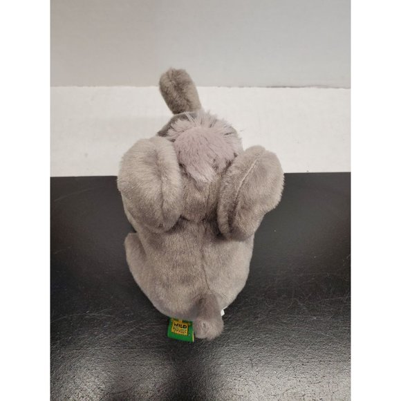7 Inch Wild Republic Grey Elephant Plush - Picture 5 of 11